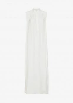 MATIN Sleeveless Button-up Dress - Off White CLOTHING