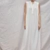 MATIN Sleeveless Button-up Dress - Off White CLOTHING