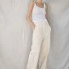 CLOTHING MATIN Slim Pant - Natural