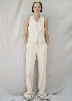 CLOTHING MATIN Slim Pant - Natural