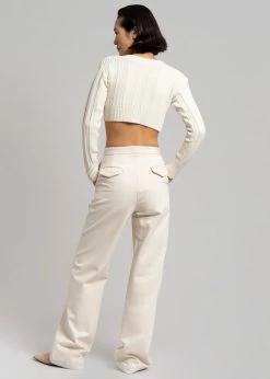 CLOTHING MATIN Slim Pant - Natural