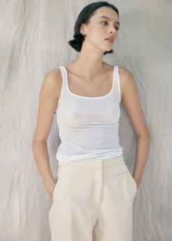 CLOTHING MATIN Slim Pant - Natural