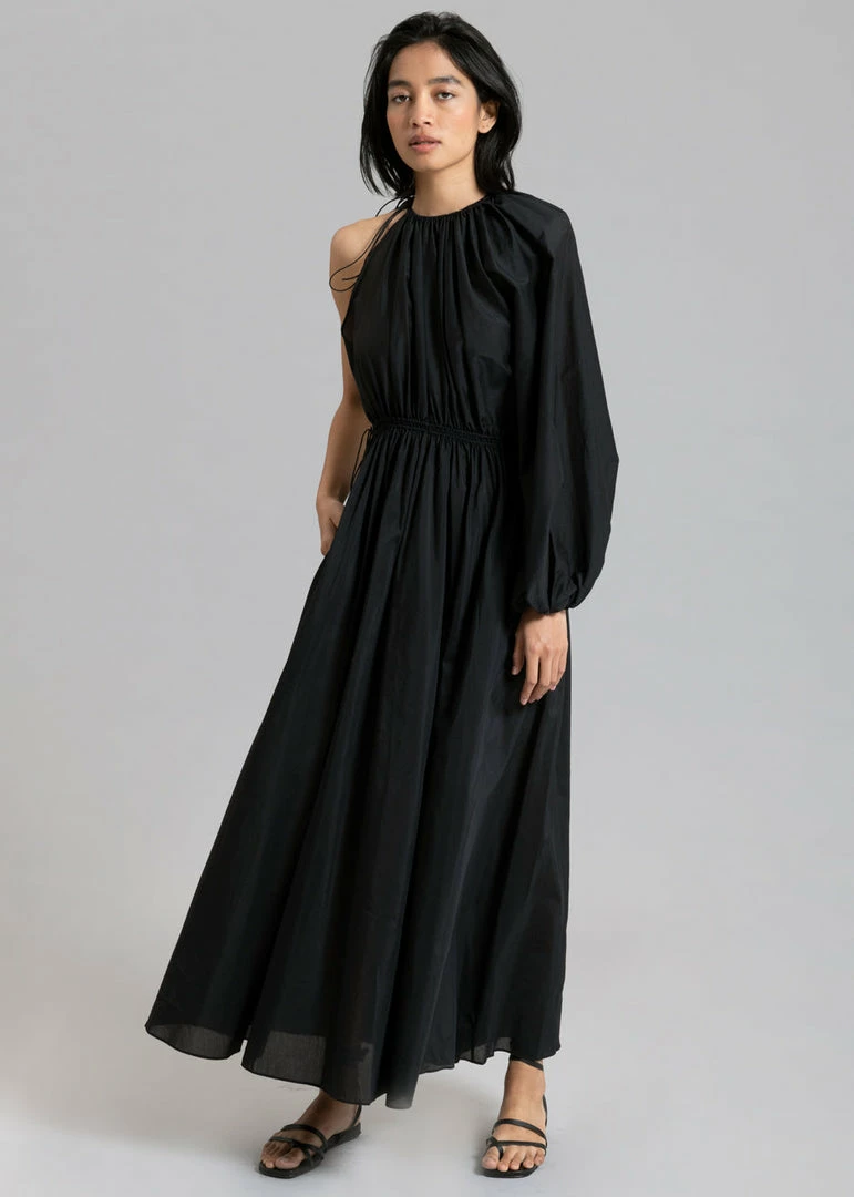 Top 10 π CLOTHING Matteau Asymmetric One Shoulder π Dress - Black π― 4 CLOTHING Matteau Asymmetric One Shoulder Dress - Black