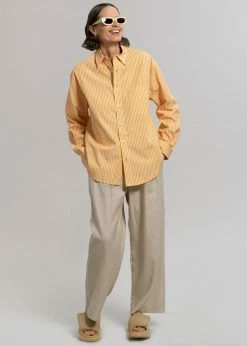 CLOTHING Matteau Classic Stripe Shirt - Soleil