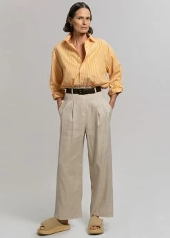 CLOTHING Matteau Classic Stripe Shirt - Soleil