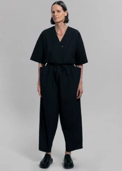Love My Santa Maxim Jumpsuit - Black CLOTHING