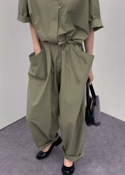 Love My Santa Maxim Jumpsuit - Olive