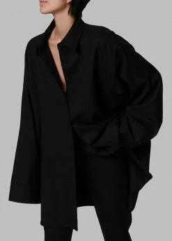 Paper Moon Mayim Oversized Shirt - Black