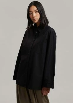 Paper Moon Mayim Oversized Shirt - Black