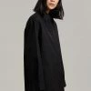 Paper Moon Mayim Oversized Shirt - Black