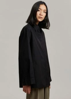 Paper Moon Mayim Oversized Shirt - Black