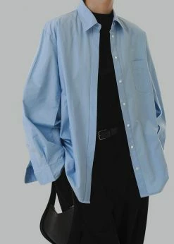 Paper Moon CLOTHING Mayim Oversized Shirt - Sky