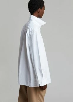 Paper Moon Mayim Oversized Shirt - White CLOTHING