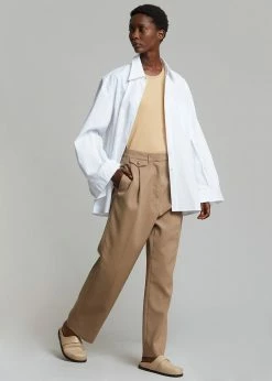 Paper Moon Mayim Oversized Shirt - White CLOTHING