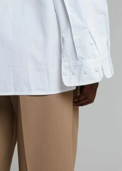 Paper Moon Mayim Oversized Shirt - White CLOTHING
