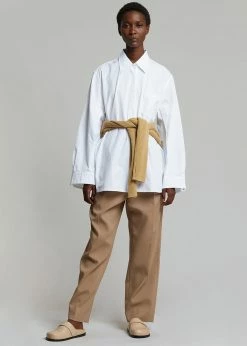 Paper Moon Mayim Oversized Shirt - White CLOTHING