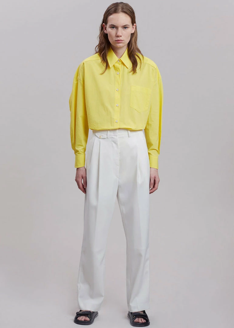 Discount π The Frankie Shop CLOTHING Melody Oversized π Shirt - Blazing Yellow β€οΈ 4 The Frankie Shop CLOTHING Melody Oversized Shirt - Blazing Yellow