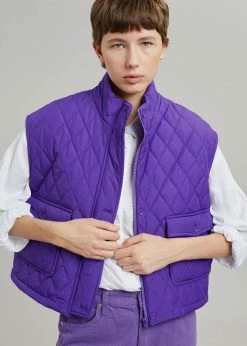 Cheap β€οΈ Hyhill Melton Vest - Berry CLOTHING π 13 Hyhill Melton Vest - Berry CLOTHING