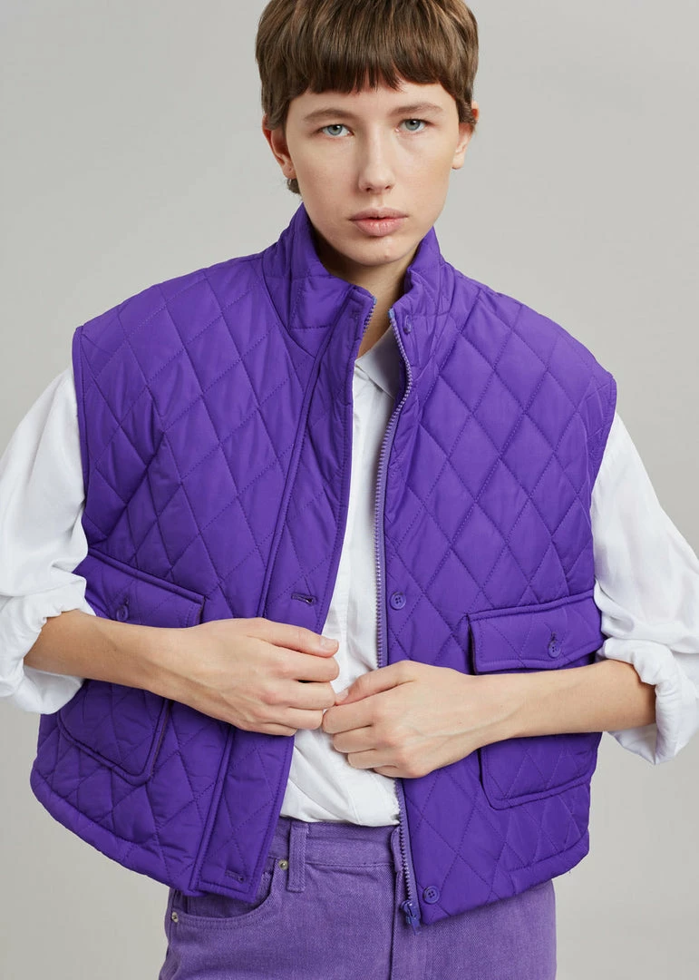 Cheap β€οΈ Hyhill Melton Vest - Berry CLOTHING π 6 Hyhill Melton Vest - Berry CLOTHING