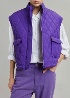 Cheap β€οΈ Hyhill Melton Vest - Berry CLOTHING π 11 Hyhill Melton Vest - Berry CLOTHING