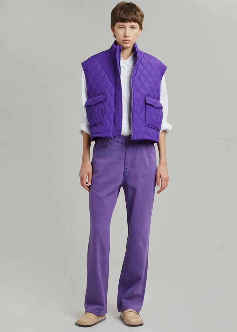 Cheap β€οΈ Hyhill Melton Vest - Berry CLOTHING π 5 Hyhill Melton Vest - Berry CLOTHING