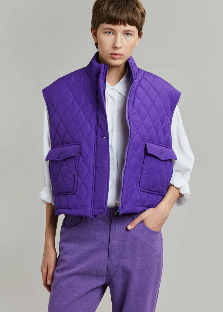 Cheap β€οΈ Hyhill Melton Vest - Berry CLOTHING π 1 Hyhill Melton Vest - Berry CLOTHING