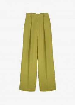 Hot Sale π The Frankie Shop Minerva Suit Pants - Moss Green CLOTHING β¨ 21 The Frankie Shop Minerva Suit Pants - Moss Green CLOTHING