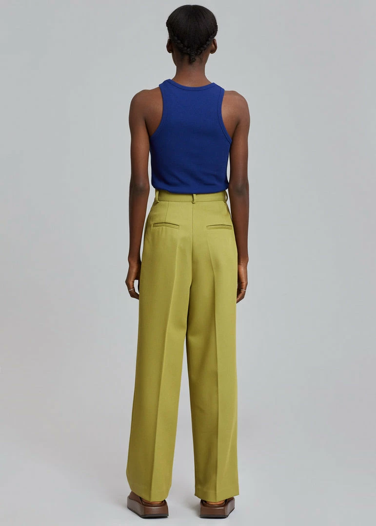 Hot Sale π The Frankie Shop Minerva Suit Pants - Moss Green CLOTHING β¨ 10 The Frankie Shop Minerva Suit Pants - Moss Green CLOTHING