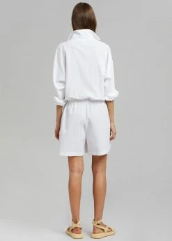 Overtake Mitri Romper - White
