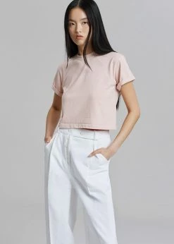 The Frankie Shop Murray Denim Pants - Off White