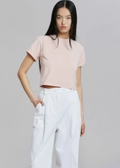 The Frankie Shop Murray Denim Pants - Off White