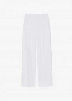 The Frankie Shop Murray Denim Pants - Off White