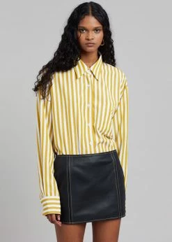 CLOTHING Musier Paris Debby Skirt - Black