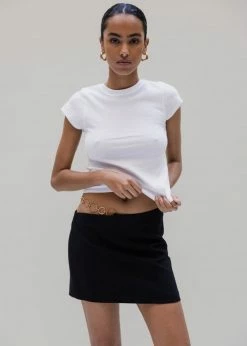 Musier Paris Santo Skirt - Black CLOTHING