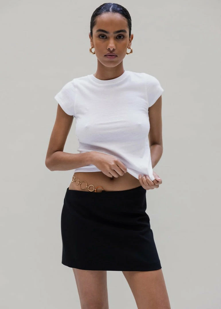 Promo π€© Musier Paris Santo π Skirt - Black CLOTHING π 1 Musier Paris Santo Skirt - Black CLOTHING