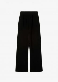 Another J Nanie Honeycomb Sweatpants - Black