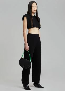 Another J Nanie Honeycomb Sweatpants - Black