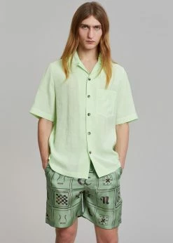 Nanushka Bodil Shirt - Jade