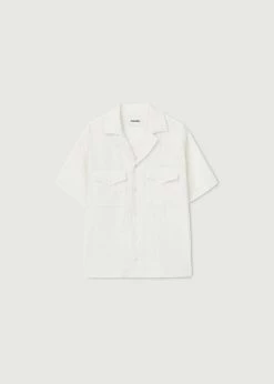 Nanushka Denis Shirt - Creme