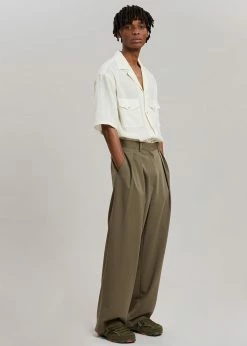 Nanushka Denis Shirt - Creme