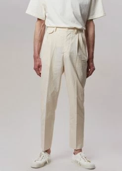Nanushka Gini Pants - Creme Men