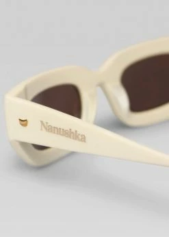 ACCESSORIES Nanushka Kadee Bio Plastic Sunglasses - Shell