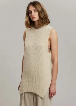Nanushka Leela Knit Vest - Beige