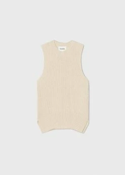 Nanushka Leela Knit Vest - Beige