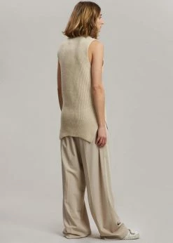 Nanushka Leela Knit Vest - Beige