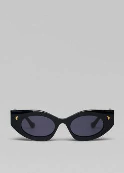 Nanushka Leonie Bio Plastic Sunglasses - Black ACCESSORIES