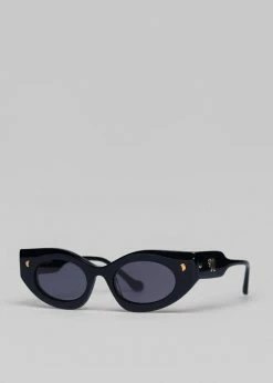 Nanushka Leonie Bio Plastic Sunglasses - Black ACCESSORIES