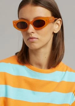 Nanushka Leonie Bio Plastic Sunglasses - Orange