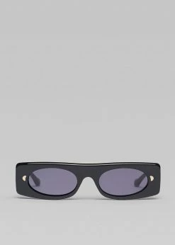 Nanushka Ruthie Bio Plastic Sunglasses - Black ACCESSORIES