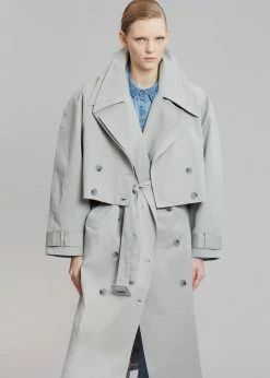 Cheap π The Frankie Shop CLOTHING Nexine Short Jacket - Grey π€© 15 The Frankie Shop CLOTHING Nexine Short Jacket - Grey